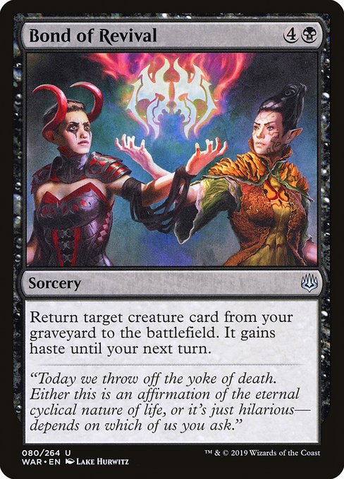 Bond of Revival (War of the Spark)