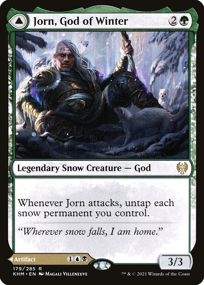 Jorn, God of Winter // Kaldring, the Rimestaff (Kaldheim)