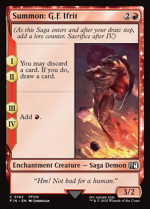 Summon: G.F. Ifrit (Final Fantasy)