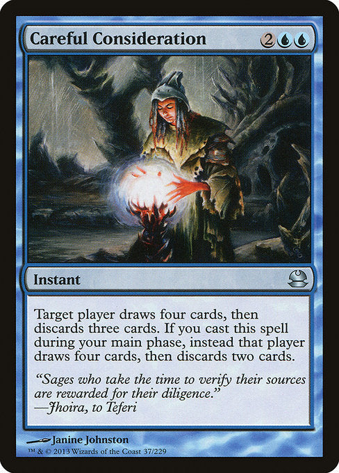 Careful Consideration (Modern Masters)