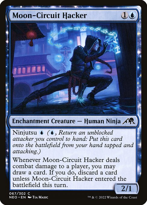 Moon-Circuit Hacker (Kamigawa: Neon Dynasty)