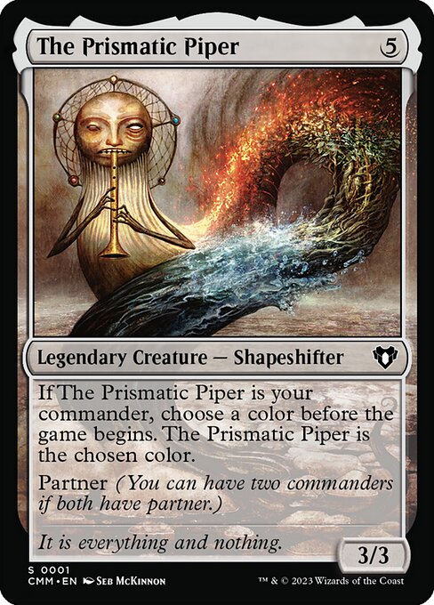 The Prismatic Piper (Commander Masters)