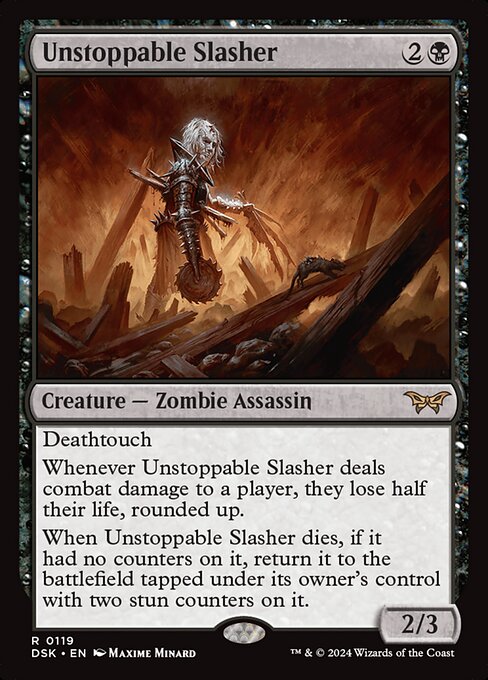 Unstoppable Slasher (Duskmourn: House of Horror)