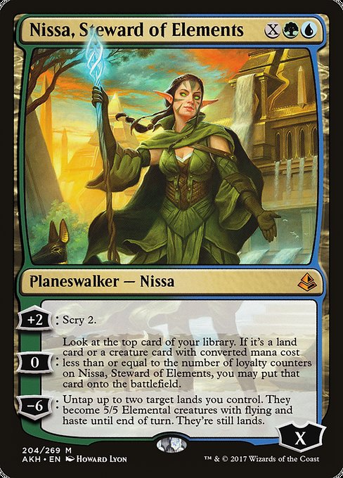 Nissa, Steward of Elements (Amonkhet)