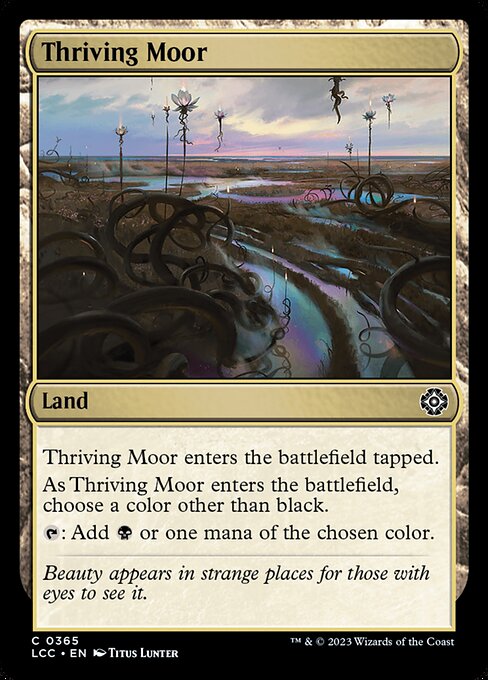 Thriving Moor (The Lost Caverns of Ixalan Commander)