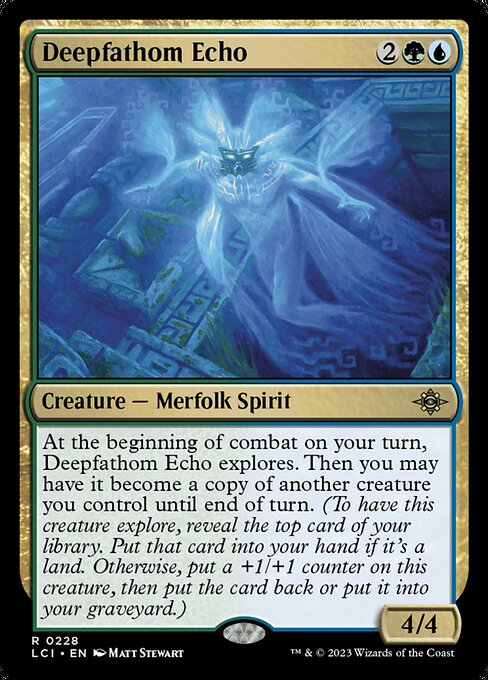 Deepfathom Echo (The Lost Caverns of Ixalan)