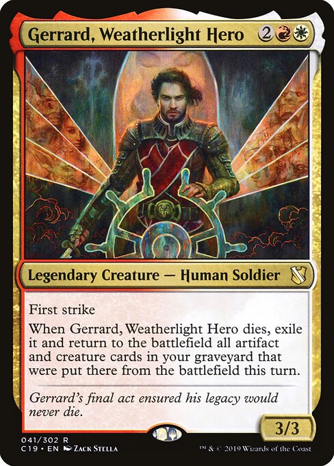 Gerrard, Weatherlight Hero (Commander 2019)