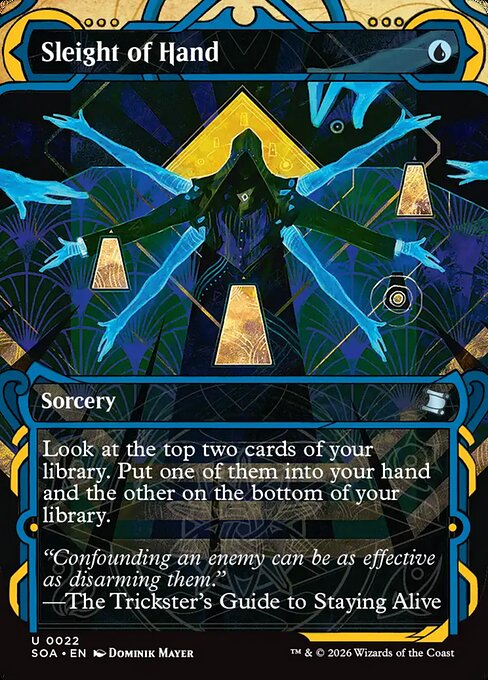 Sleight of Hand (Secrets of Strixhaven Mystical Archive)