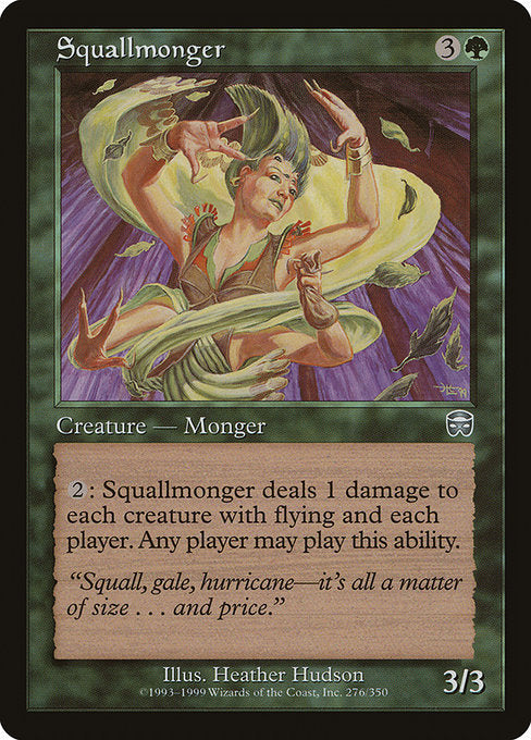 Squallmonger (Mercadian Masques)