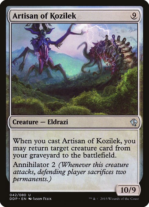 Artisan of Kozilek (Duel Decks: Zendikar vs. Eldrazi)