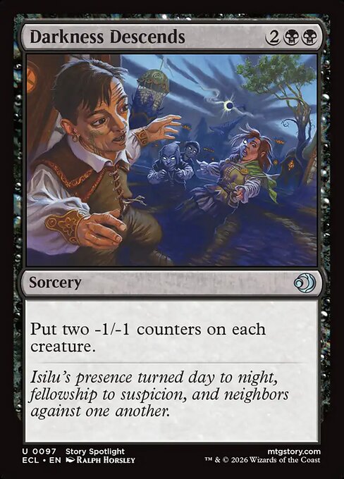 Darkness Descends (Lorwyn Eclipsed)