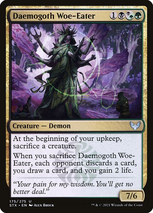Daemogoth Woe-Eater (Strixhaven: School of Mages)
