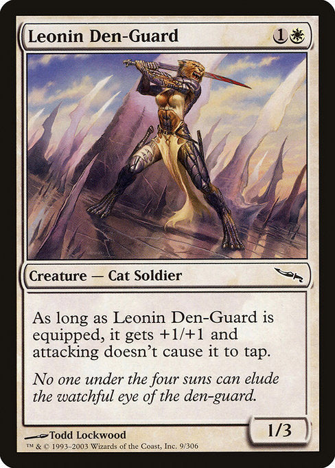 Leonin Den-Guard (Mirrodin)