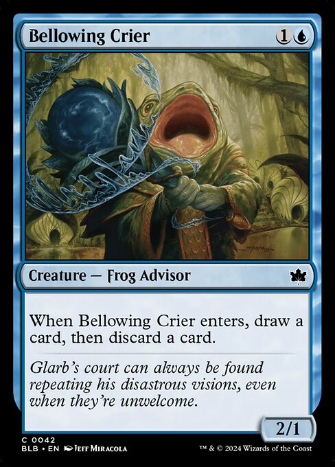 Bellowing Crier (Bloomburrow)