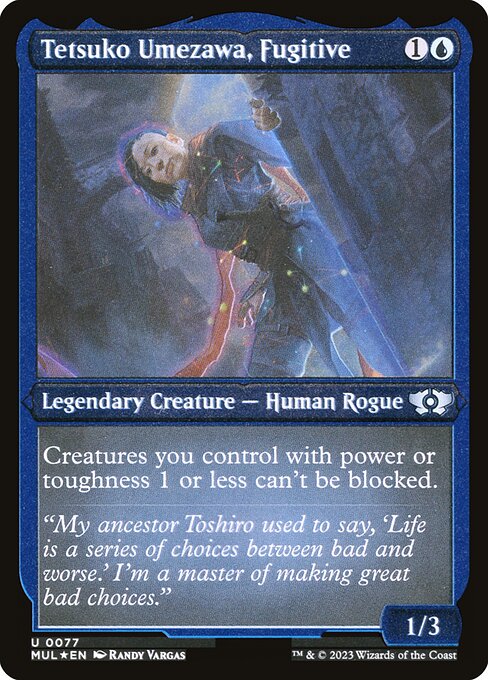 Tetsuko Umezawa, Fugitive (Multiverse Legends)