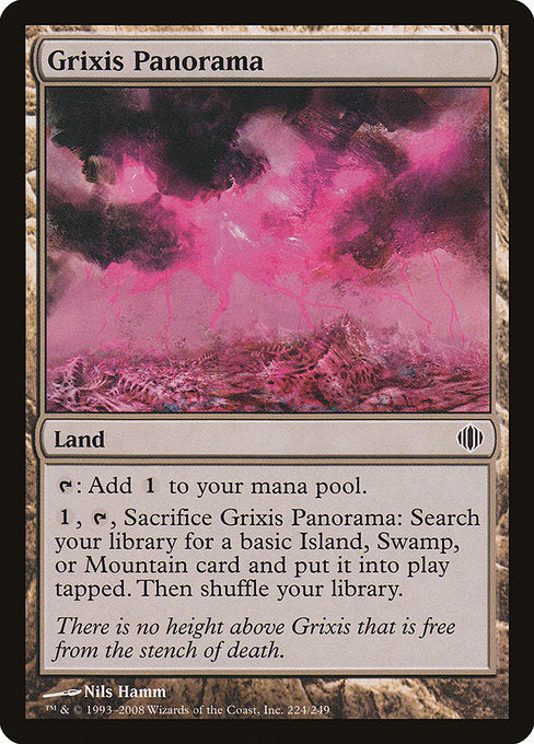 Grixis Panorama (Shards of Alara)