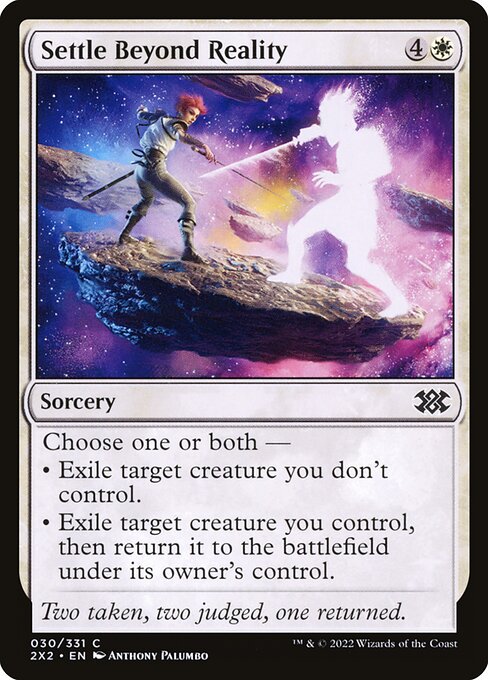 Settle Beyond Reality (Double Masters 2022)
