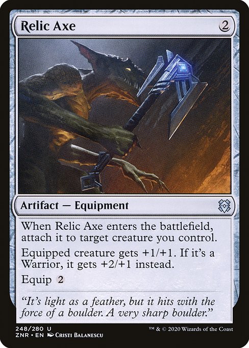 Relic Axe (Zendikar Rising)