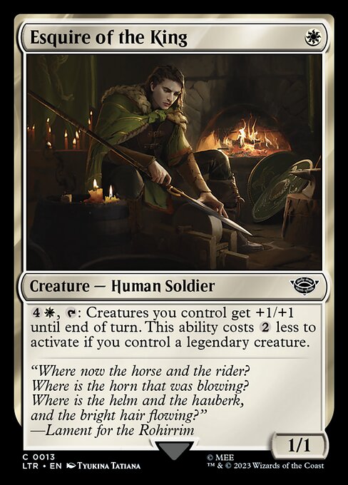 Esquire of the King (The Lord of the Rings: Tales of Middle-earth)