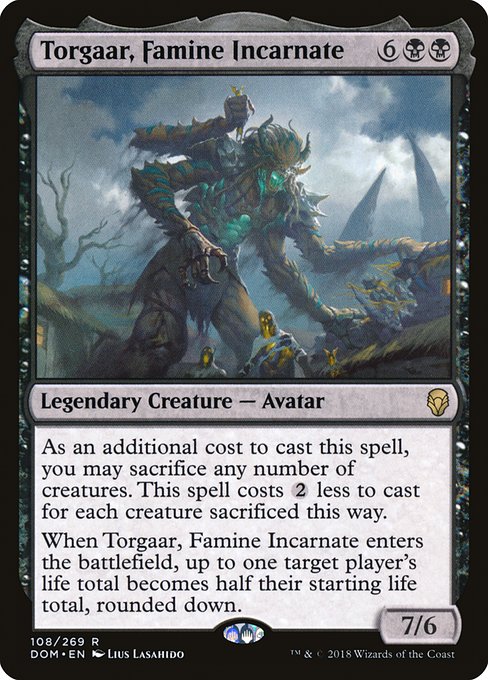 Torgaar, Famine Incarnate (Dominaria)