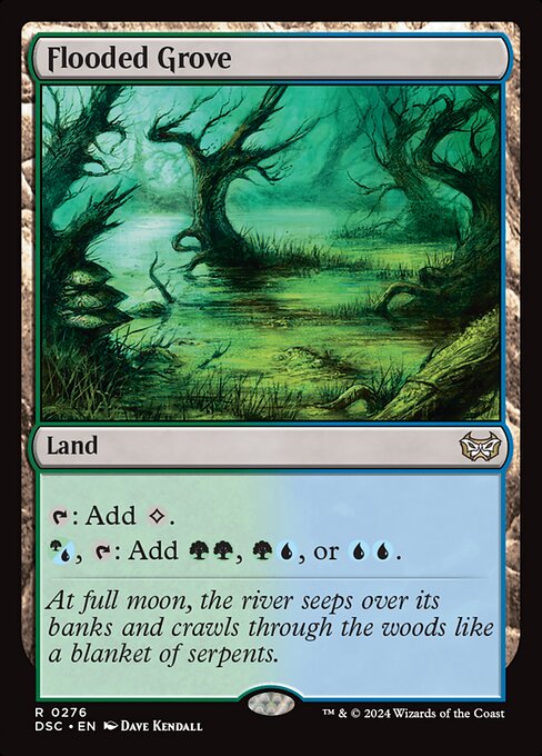 Flooded Grove (Duskmourn: House of Horror Commander)