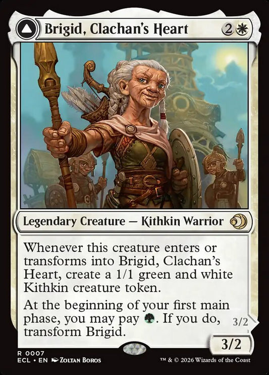 Brigid, Clachan's Heart // Brigid, Doun's Mind (Lorwyn Eclipsed)