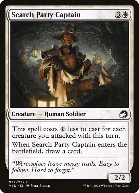 Search Party Captain (Innistrad: Midnight Hunt)
