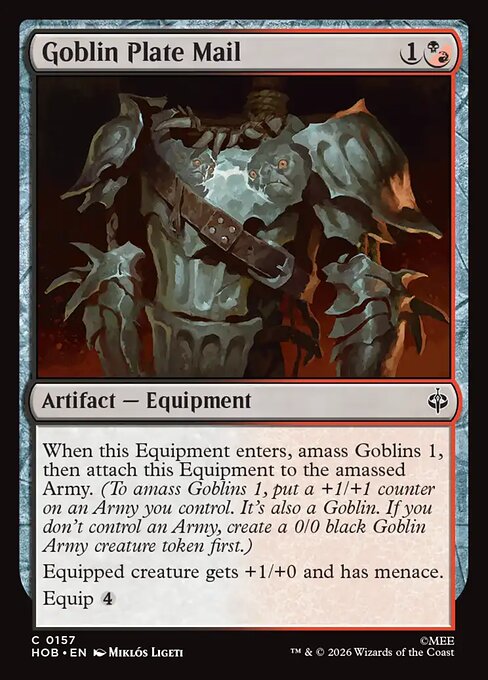 Goblin Plate Mail (The Hobbit)