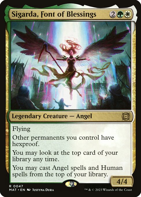 Sigarda, Font of Blessings (March of the Machine: The Aftermath)