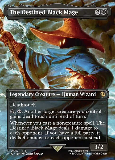 The Destined Black Mage (Final Fantasy Commander)