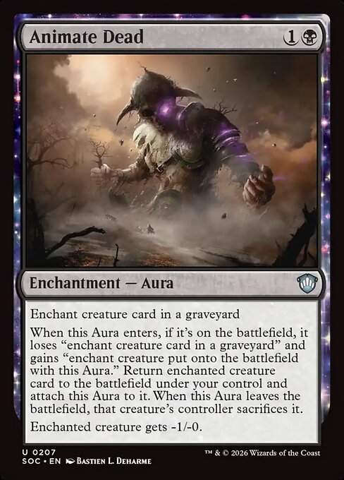 Animate Dead (Secrets of Strixhaven Commander)