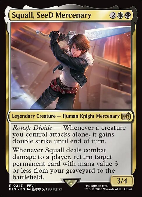 Squall, SeeD Mercenary (Final Fantasy)