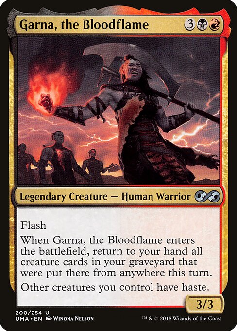 Garna, the Bloodflame (Ultimate Masters)