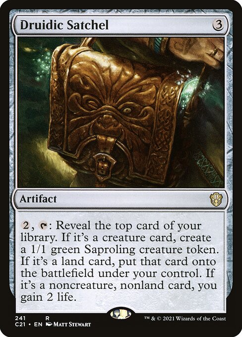Druidic Satchel (Commander 2021)