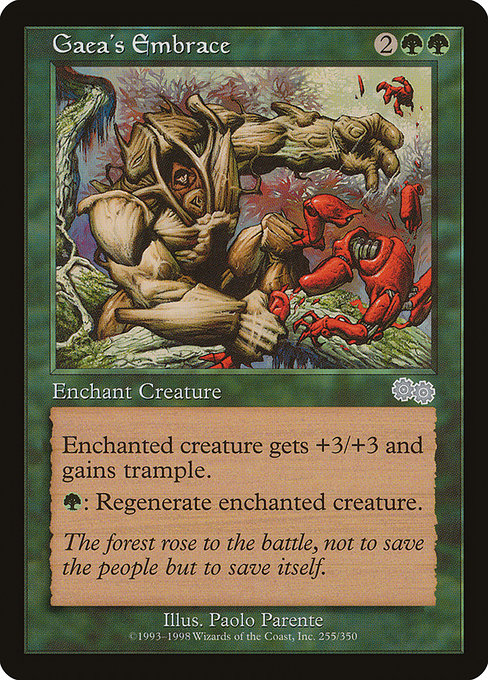 Gaea's Embrace (Urza's Saga)