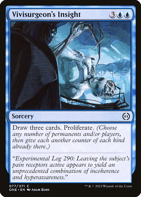 Vivisurgeon's Insight (Phyrexia: All Will Be One)