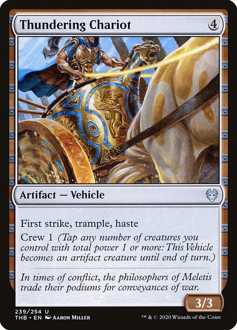 Thundering Chariot (Theros Beyond Death)
