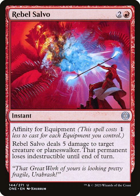 Rebel Salvo (Phyrexia: All Will Be One)