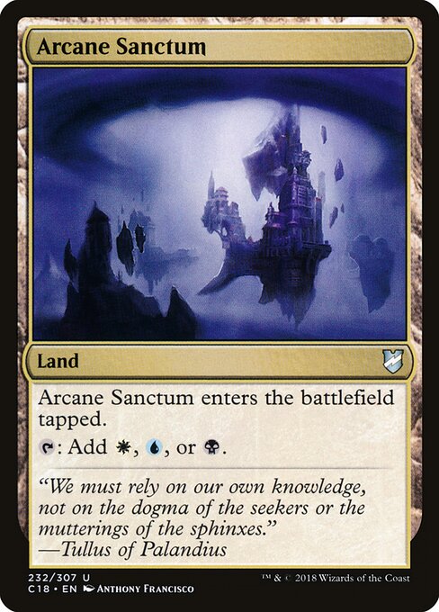 Arcane Sanctum (Commander 2018)
