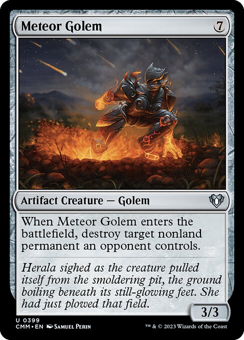 Meteor Golem (Commander Masters)