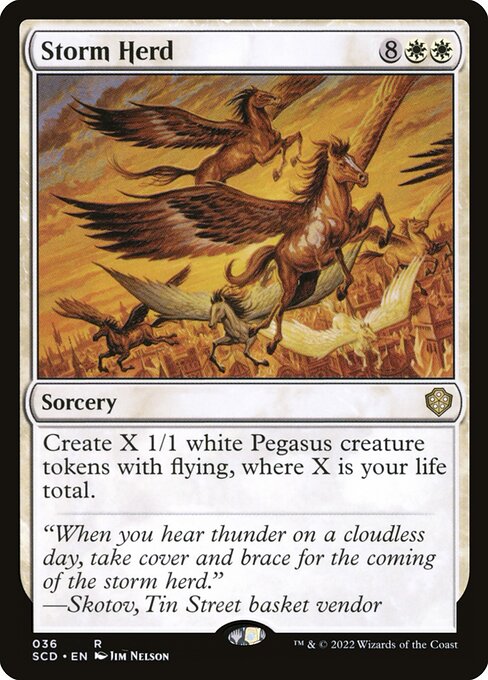 Storm Herd (Starter Commander Decks)
