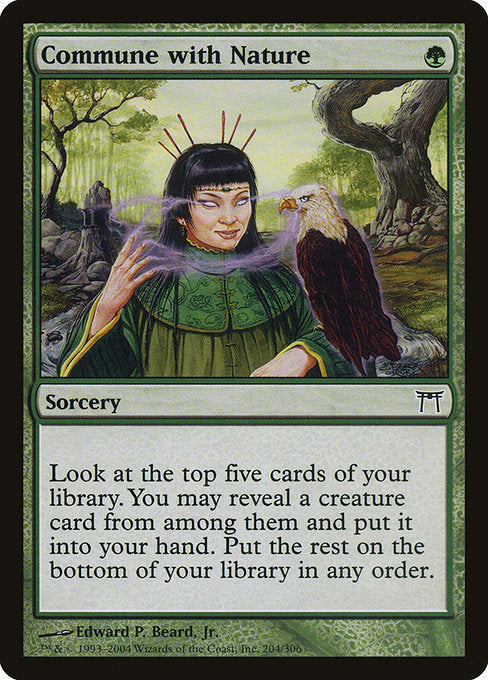 Commune with Nature (Champions of Kamigawa)