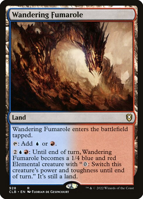 Wandering Fumarole (Commander Legends: Battle for Baldur's Gate)