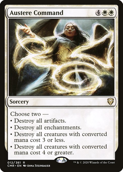 Austere Command (Commander Legends)