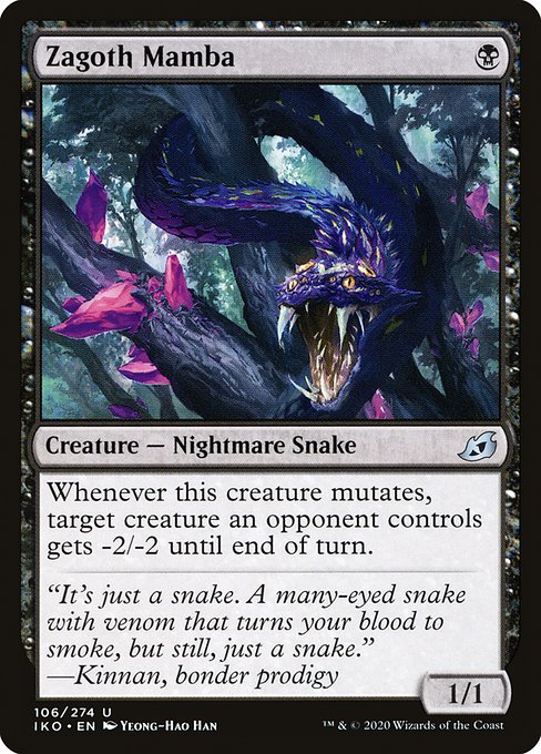 Zagoth Mamba (Ikoria: Lair of Behemoths)