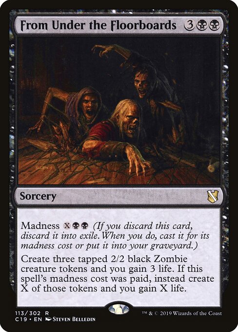 From Under the Floorboards (Commander 2019)