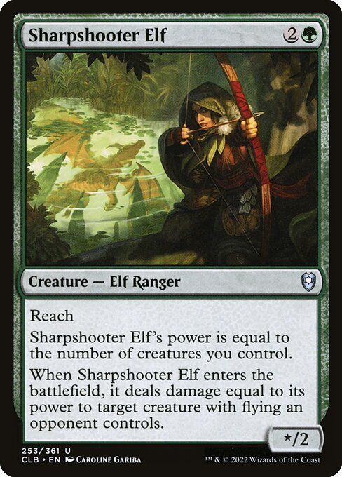 Sharpshooter Elf (Commander Legends: Battle for Baldur's Gate)