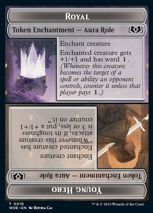 Royal // Young Hero (Wilds of Eldraine Tokens)