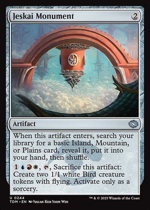 Jeskai Monument (Tarkir: Dragonstorm)