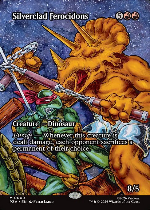 Silverclad Ferocidons (Teenage Mutant Ninja Turtles Source Material)